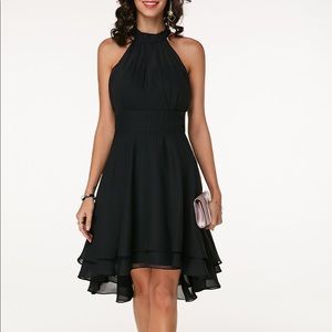 Formal black dress